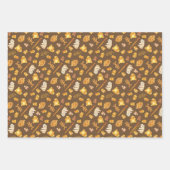 コワルスキーベーカリートスパターン ラッピングペーパーシート (正面)