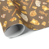 コワルスキーベーカリートスパターン ラッピングペーパー (ロールコーナー)