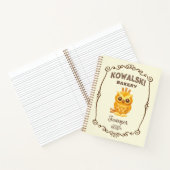 コワルスキーベーカリーフウーパー ノートブック (内部)