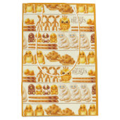 コワルスキーベーカリーローズオブトリッツパターン ミディアムペーパーバッグ (正面)