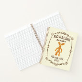 コワルスキーベーカリー – ボートラックル ノートブック (内部)