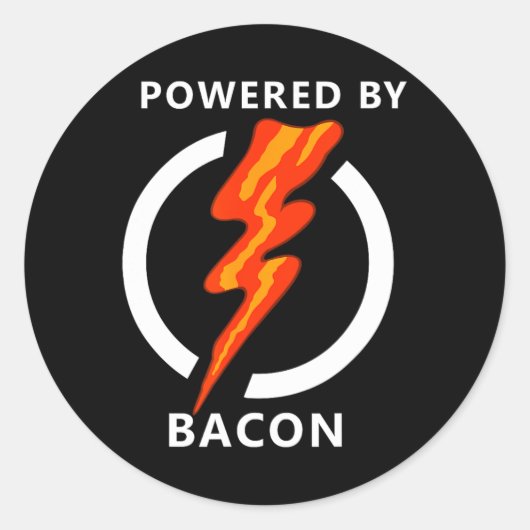 コンおもしろいアール女子男性へ少年たちバーベキューポークコン ラウンドシール (正面)