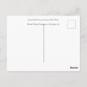 コンウィーキャッスルノースウェールズ ポストカード (裏面)