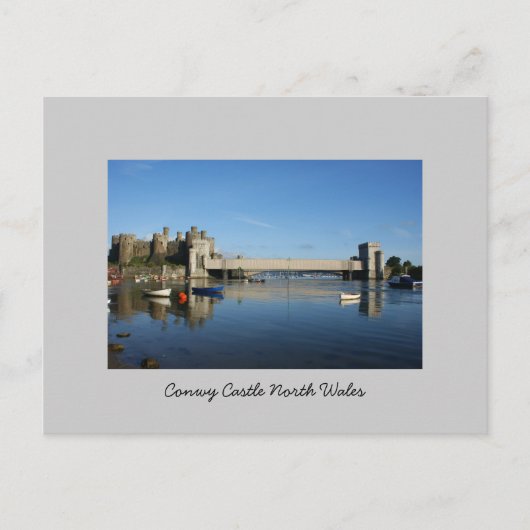 コンウィーキャッスルノースウェールズ ポストカード (正面)