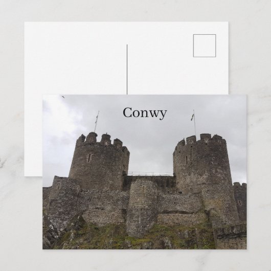 コンウィー ポストカード (正面/裏面)