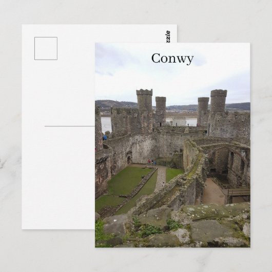 コンウィー ポストカード (正面/裏面)