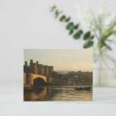 コンウィ城 ノースウェールズ ポストカード (スタンド正面)