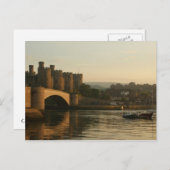 コンウィ城 ノースウェールズ ポストカード (正面/裏面)