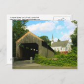 コンウェイバークビルカバーブリッジ ポストカード (正面/裏面)
