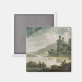 コンウェイ城， 1794 マグネット (正面/裏面)