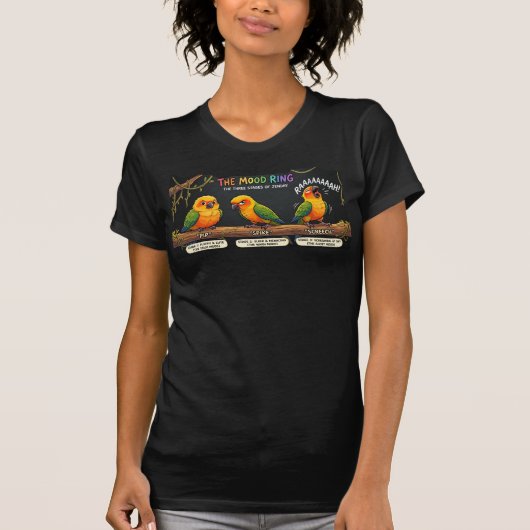 コンウール変色指輪 Tシャツ (正面)