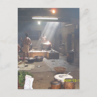 コンカニ料理 ポストカード