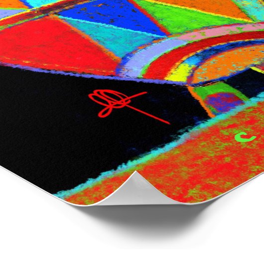 コンカラフルガ ポスター (角)