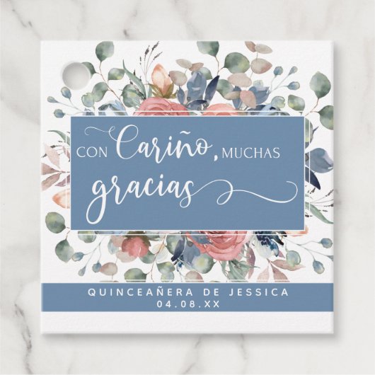 コンカリニョムチャスグラシアス,フローラありがとう フェイバータグ (正面)