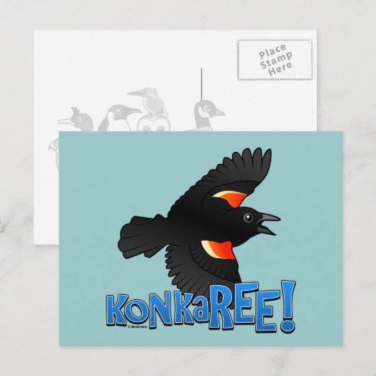 コンカリー! ポストカード (正面/裏面)
