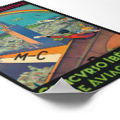 コンカルソイベリコ・デ・アヴィアシオンヴィンテージポスター1929 ポスター (角)