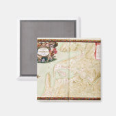 コンカルノーの地図 マグネット (正面/裏面)