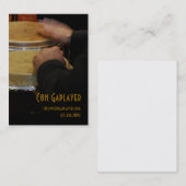 コンガのドラムのcongaplayerの手 名刺 (正面/裏面)