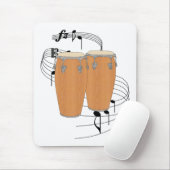 コンガのドラム マウスパッド (マウス)