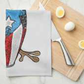 コンガコキタイノ  キッチンタオル (四つ折り)