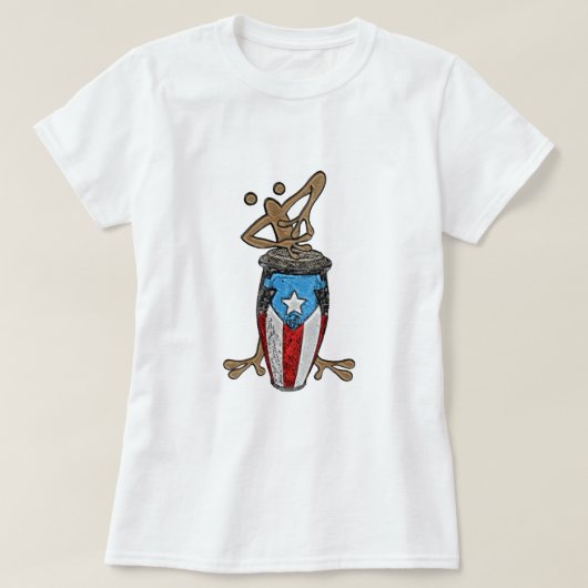 コンガコキタイノ Tシャツ (デザイン正面)