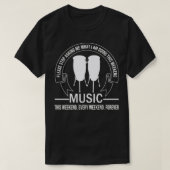 コンガスミュージシャンコンガプレーヤー音楽コンガプレーヤー Tシャツ (デザイン正面)