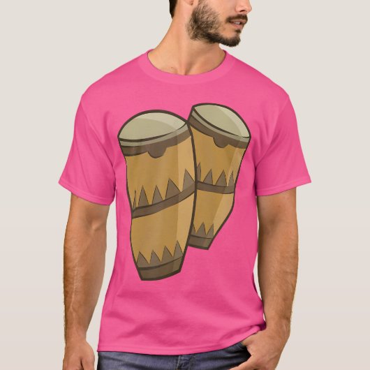 コンガドラマーギフト Tシャツ (正面)