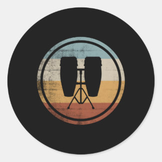 コンガドラムミュージシャンコンガドラム ラウンドシール