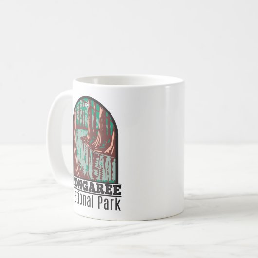 コンガリーナショナルパークサウスカロライナヴィンテージコフ コーヒーマグカップ (正面左)