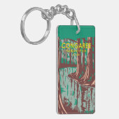 コンガリーナショナルパークサウスカロライナヴィンテージ キーホルダー (正面左)