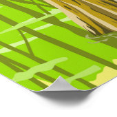 コンガリーナショナルパークサウスカロライナヴィンテージ ポスター (角)