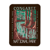 コンガリーナショナルパークシダークリークヴィンテージ マグネット (縦)