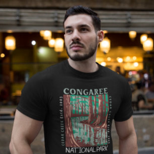 コンガリーナショナルパークシダークリークヴィンテージ Tシャツ