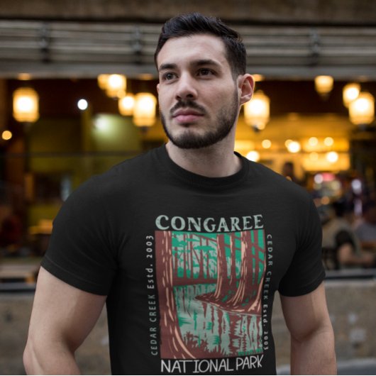 コンガリーナショナルパークシダークリークヴィンテージ Tシャツ