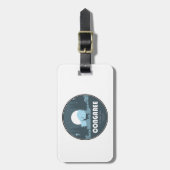 コンガリーナショナルパークディアー ラゲッジタグ (正面縦)