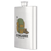 コンガリーナショナルパークバックパック フラスク (左)