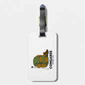 コンガリーナショナルパークバックパック ラゲッジタグ (裏面縦)