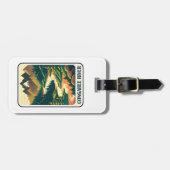 コンガリーリバーサウスカロライナ色 ラゲッジタグ (正面横)