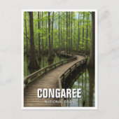 コンガリー国立公園サウスカロライナ旅行 ポストカード (正面)