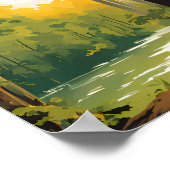 コンガリー国立公園トラベルPS ポスター (角)