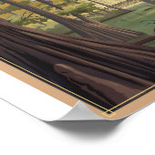 コンガリー国立公園石造アートポスター ポスター (角)