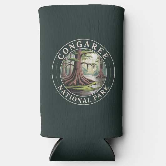 コンガリー国立公園 スリム缶クーラー (正面)