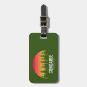 コンガリー国立公園 ラゲッジタグ (正面縦)