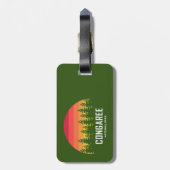 コンガリー国立公園 ラゲッジタグ (裏面縦)