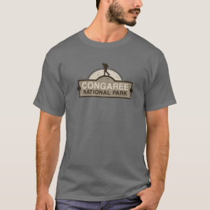 コンガリー米国国立公園サウスカロライナのハイキングカ Tシャツ