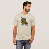 コンガレリー国立公園 バックパック Tシャツ (正面フル)