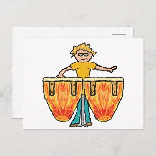 コンガ ポストカード (正面/裏面)