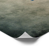 コンクカラフルリートの背景の幾何形状 ポスター (角)