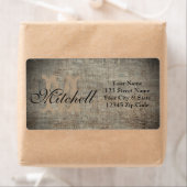 コンクパーソナライズされたリート出荷住所 シール (インサイチュ)