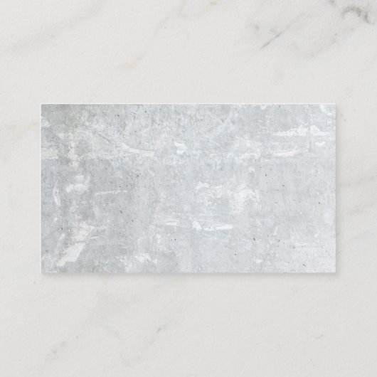 コンクモダンリットストーンシンプルビジネスカード 名刺 (裏面)